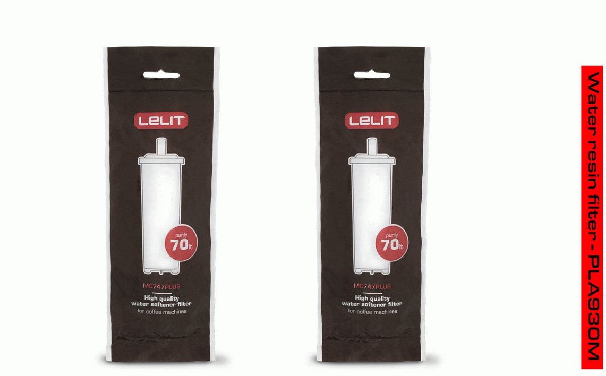 Lelit Package Containing 2 Pcs. of 70Lt Resin Filters