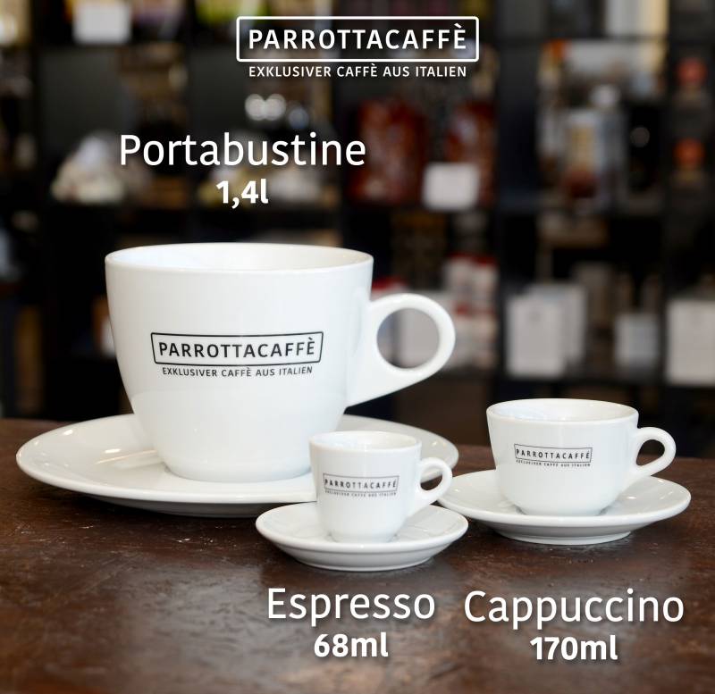 Parrottacaffe Cappuccinotassen
